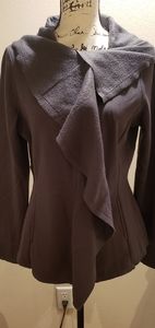 BNCI by Blanc Noir zip up sweatshirt NWOT